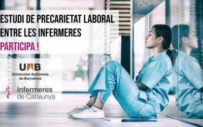 Participació en l’estudi per conèixer la precarietat laboral de les infermeres de Catalunya