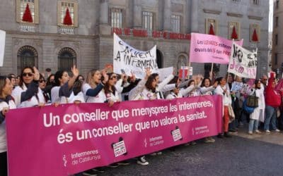 Infermeres de Catalunya convoquem noves mobilitzacions per als dies 8, 9 i 13 de gener, en plena vaga indefinida d’infermeres del sistema públic de salut de Catalunya