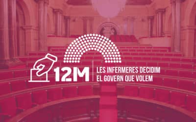 Les eleccions del 12M, les infermeres decidim quin govern volem, quina consellera volem i quin sistema de salut volem!